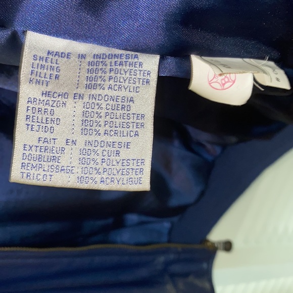 Men’s Vintage Leather Denver Broncos Coat…🏈 - Picture 5 of 13